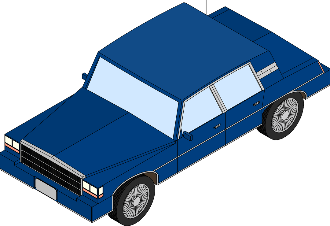 Isometric Car