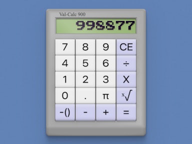 Retro Calculator screenshot